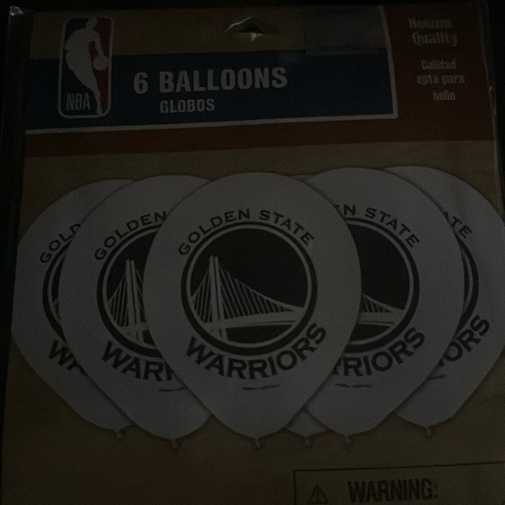 NBA warriors ballon’s